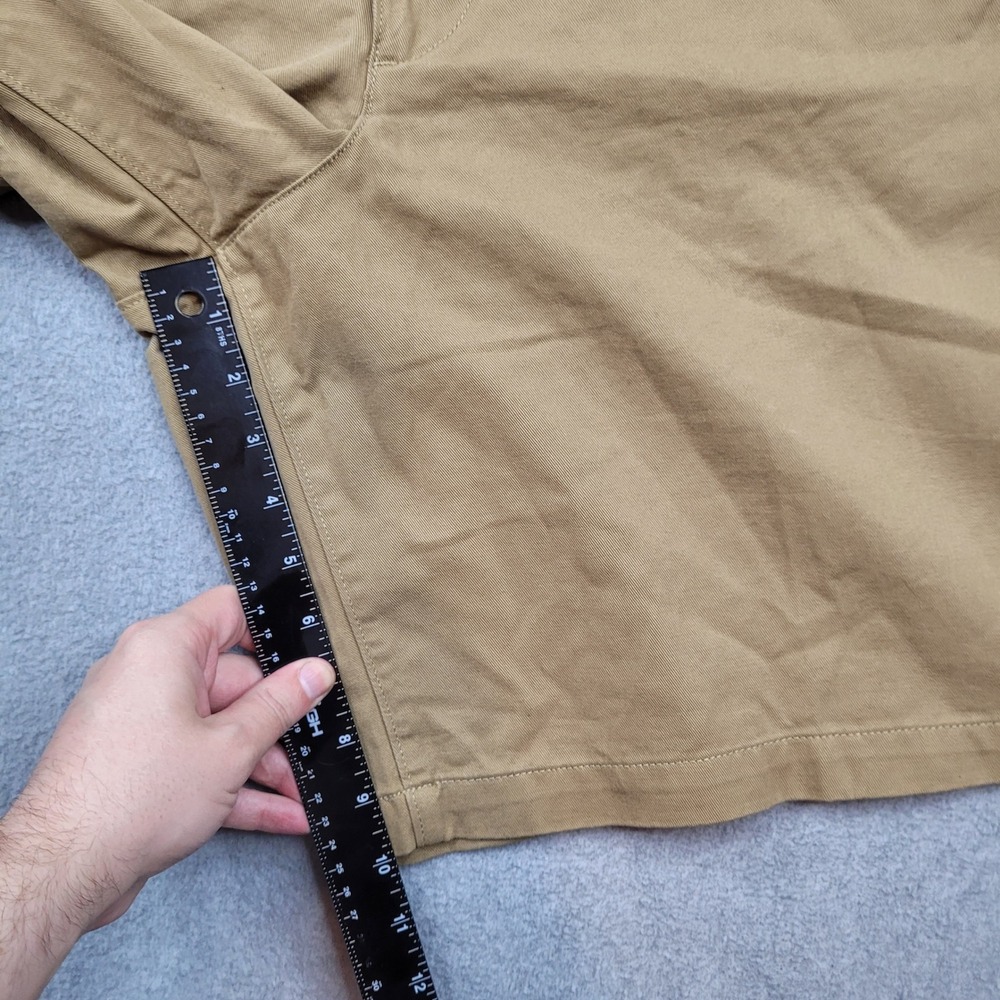 Dockers Perfect Short Mens 48x9 Khaki Big & Tall Security Pocket Cotton Chino - Picture 2 of 8